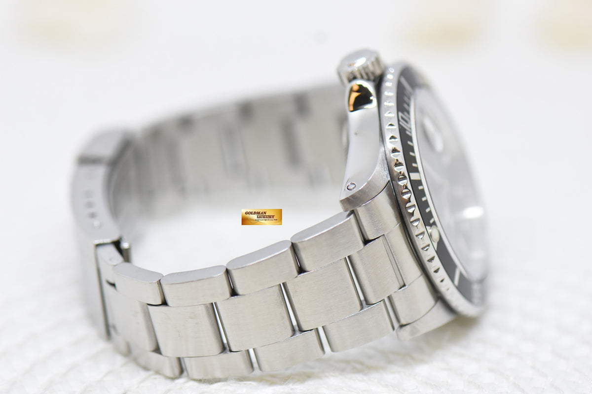 [SOLD] ROLEX OYSTER SUBMARINER DATE 40mm STEEL BRACELET “SWISS MADE” DIAL 16610 (PINHOLE- NON-SOLID ENDLINKS) (MINT)