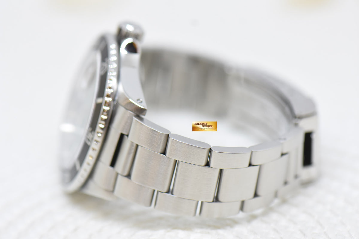 [SOLD] ROLEX OYSTER SUBMARINER DATE 40mm STEEL BRACELET “SWISS MADE” DIAL 16610 (PINHOLE- NON-SOLID ENDLINKS) (MINT)