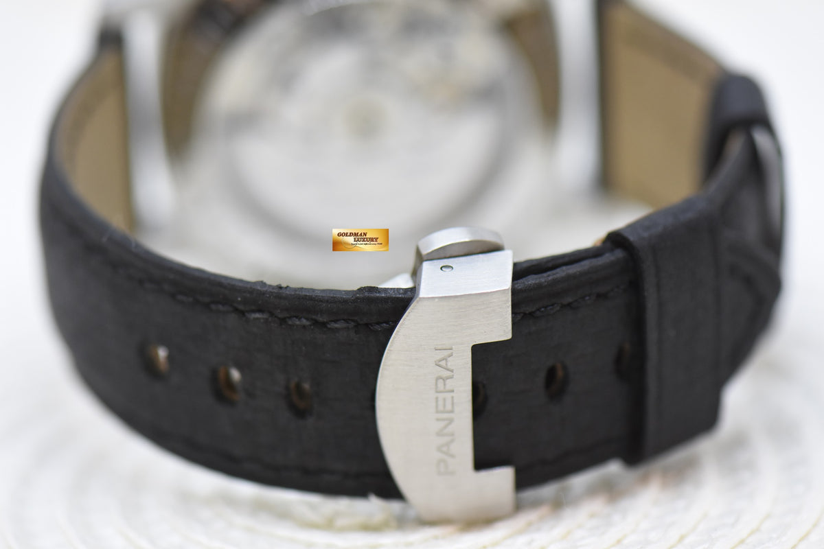 [SOLD] PANERAI LUMINOR 1950 FLYBACK REGATTA CHRONOGRAPH 44mm STEEL AUTOMATIC PAM 253 (MINT)