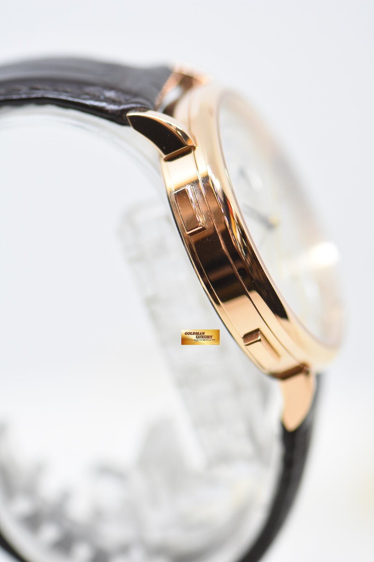 [SOLD] A.LANGE & SOHNE SAXONIA DUAL TIME 39.8mm ROSE GOLD IN STRAP AUTOMATIC 385.032 (MINT)