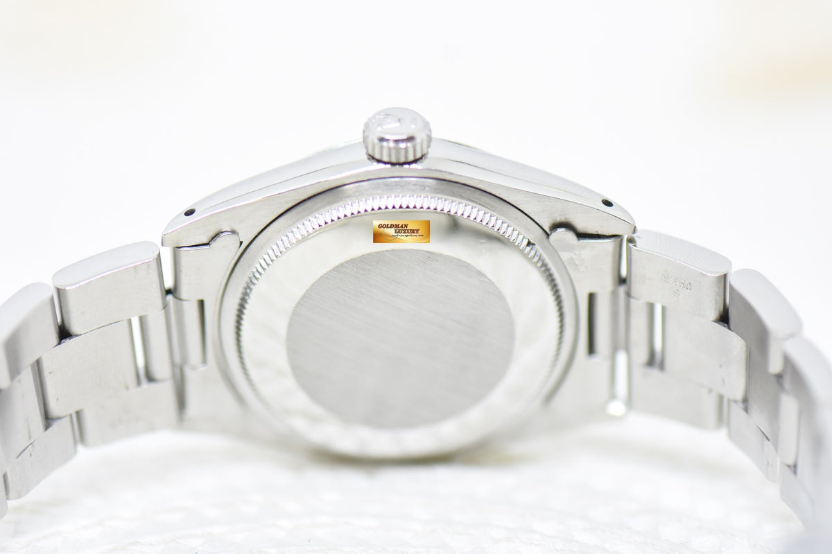 [SOLD] ROLEX OYSTER PERPETUAL DATE 34mm STEEL IN BRACELET SILVER DIAL 1500 (VINTAGE)