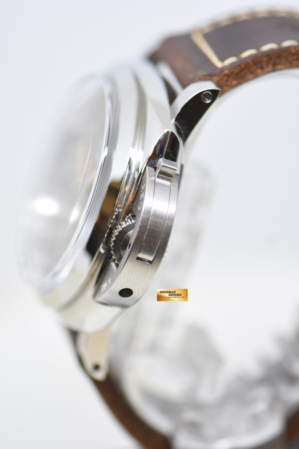 [SOLD] PANERAI LUMINOR 1950 3 DAYS 47mm BROWN MILITARY STYLE LIMITED EDITION MANUAL PAM 663 (LNIB)