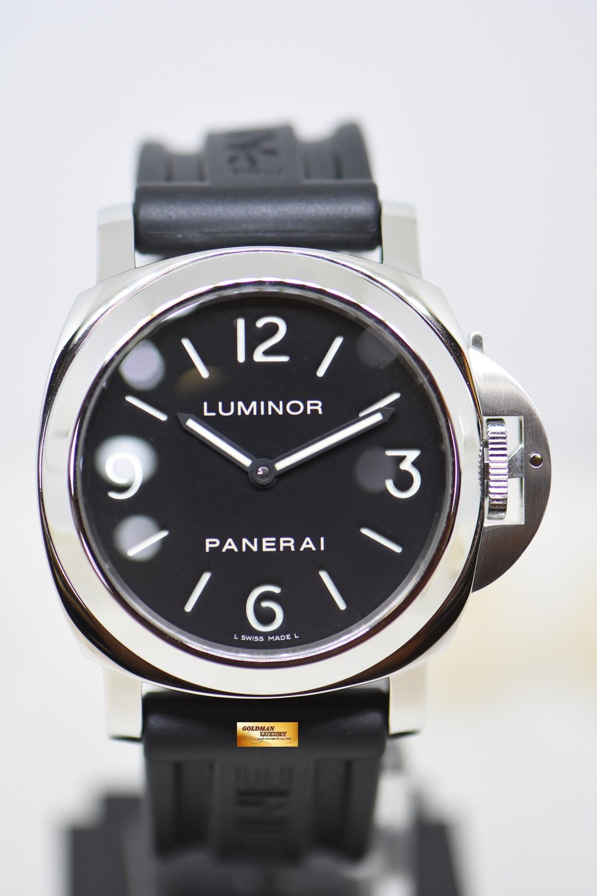 [SOLD] PANERAI LUMINOR BASE 44mm STEEL MANUAL PAM 112 (MINT)