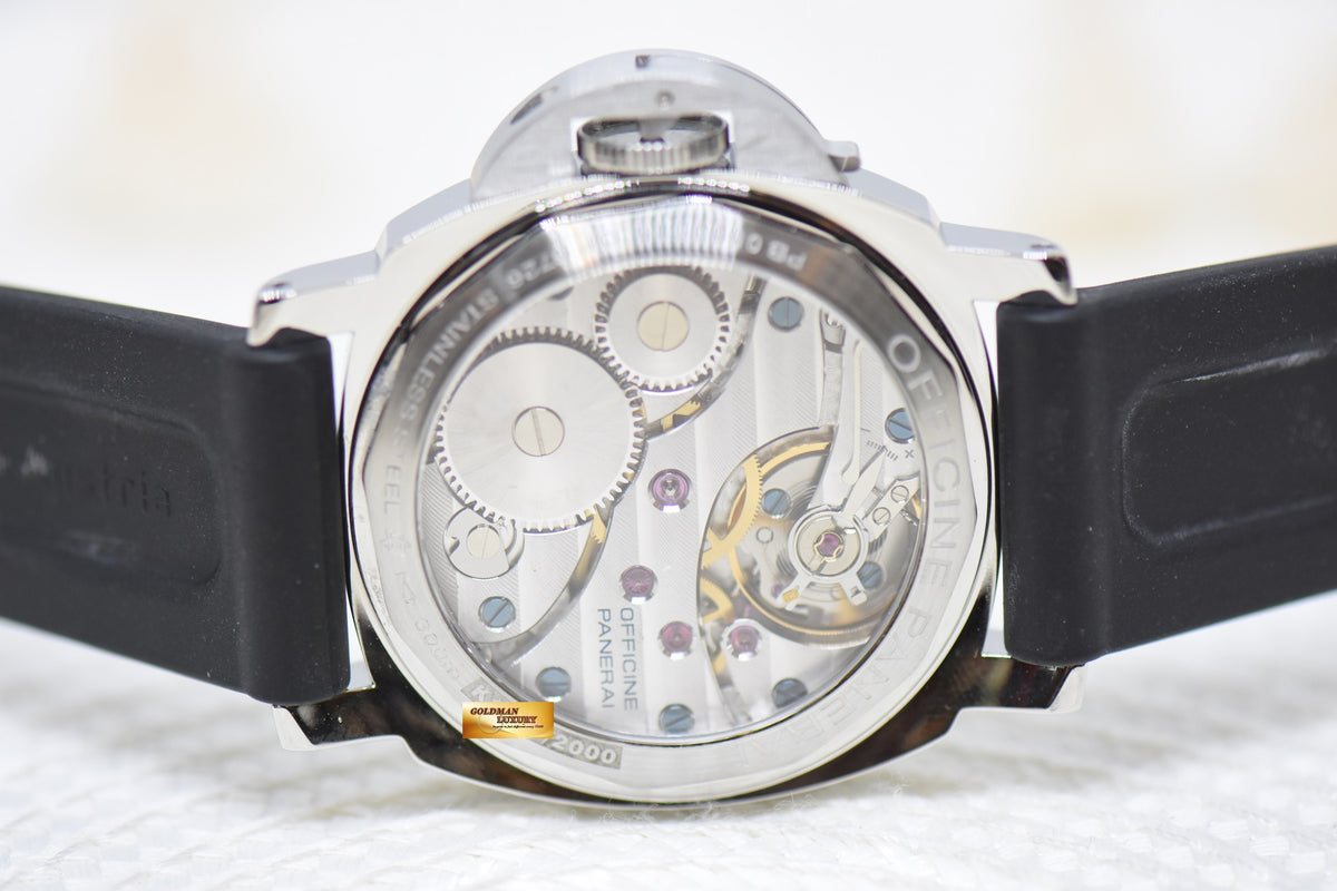 [SOLD] PANERAI LUMINOR BASE 44mm STEEL MANUAL PAM 112 (MINT)