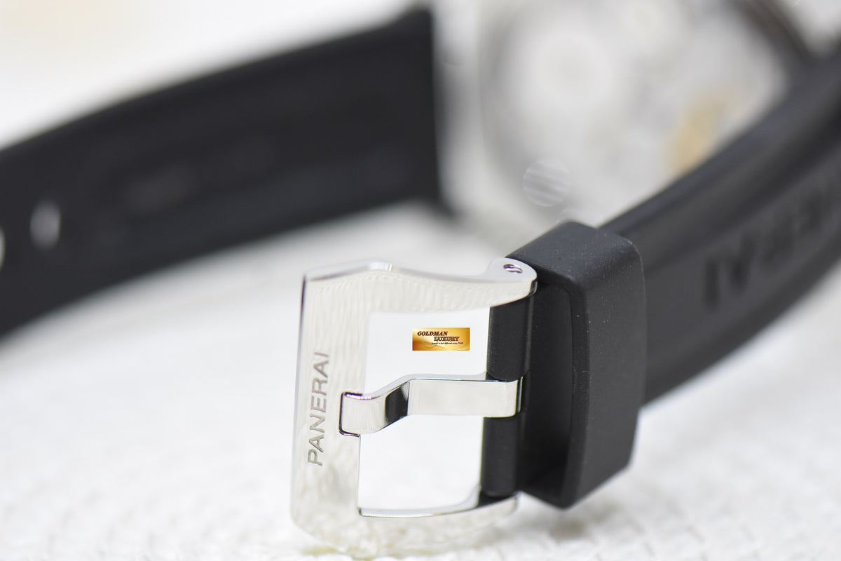 [SOLD] PANERAI LUMINOR BASE 44mm STEEL MANUAL PAM 112 (MINT)