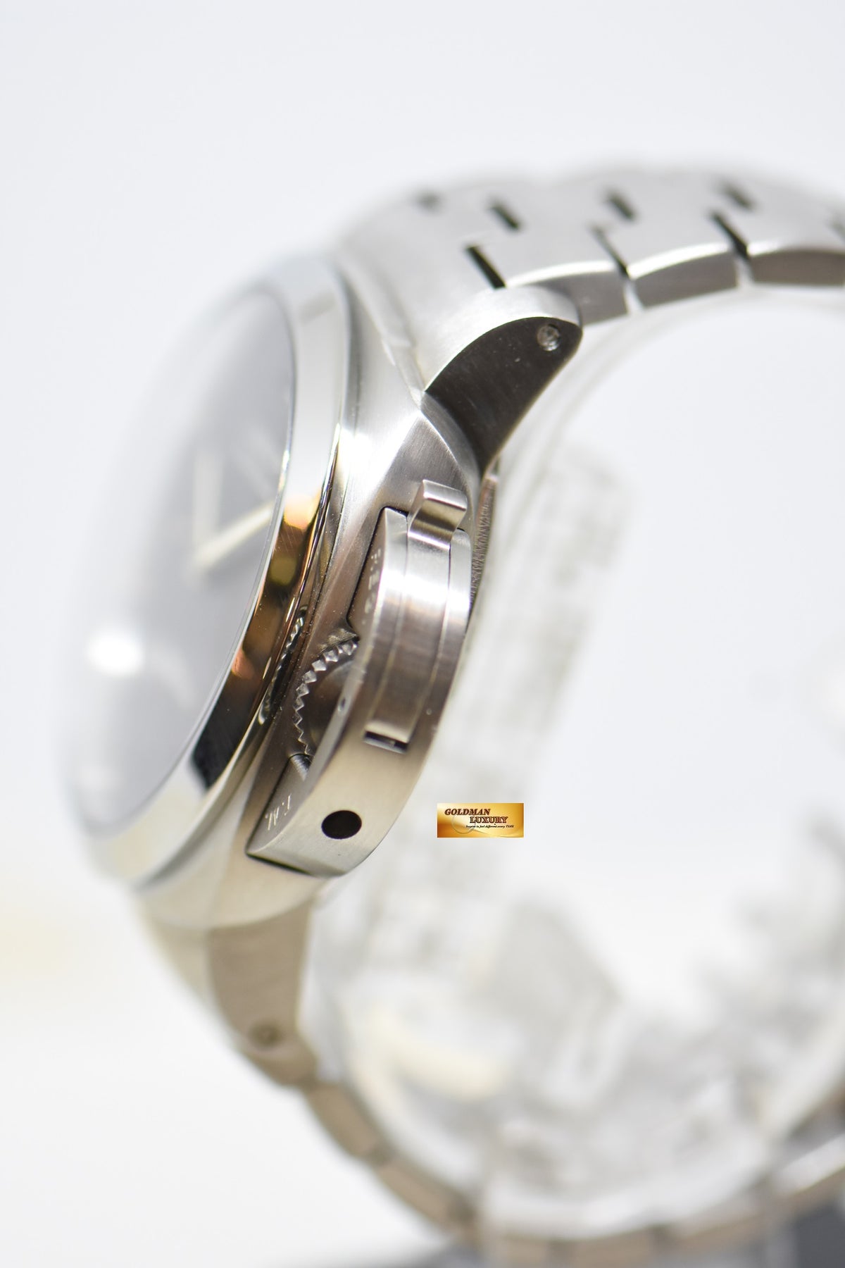 [SOLD] PANERAI LUMINOR MARINA 1950 TITANIUM CASE  44mm TOBACCO BROWN DIAL P.9000 AUTOMATIC PAM 351 (MINT)