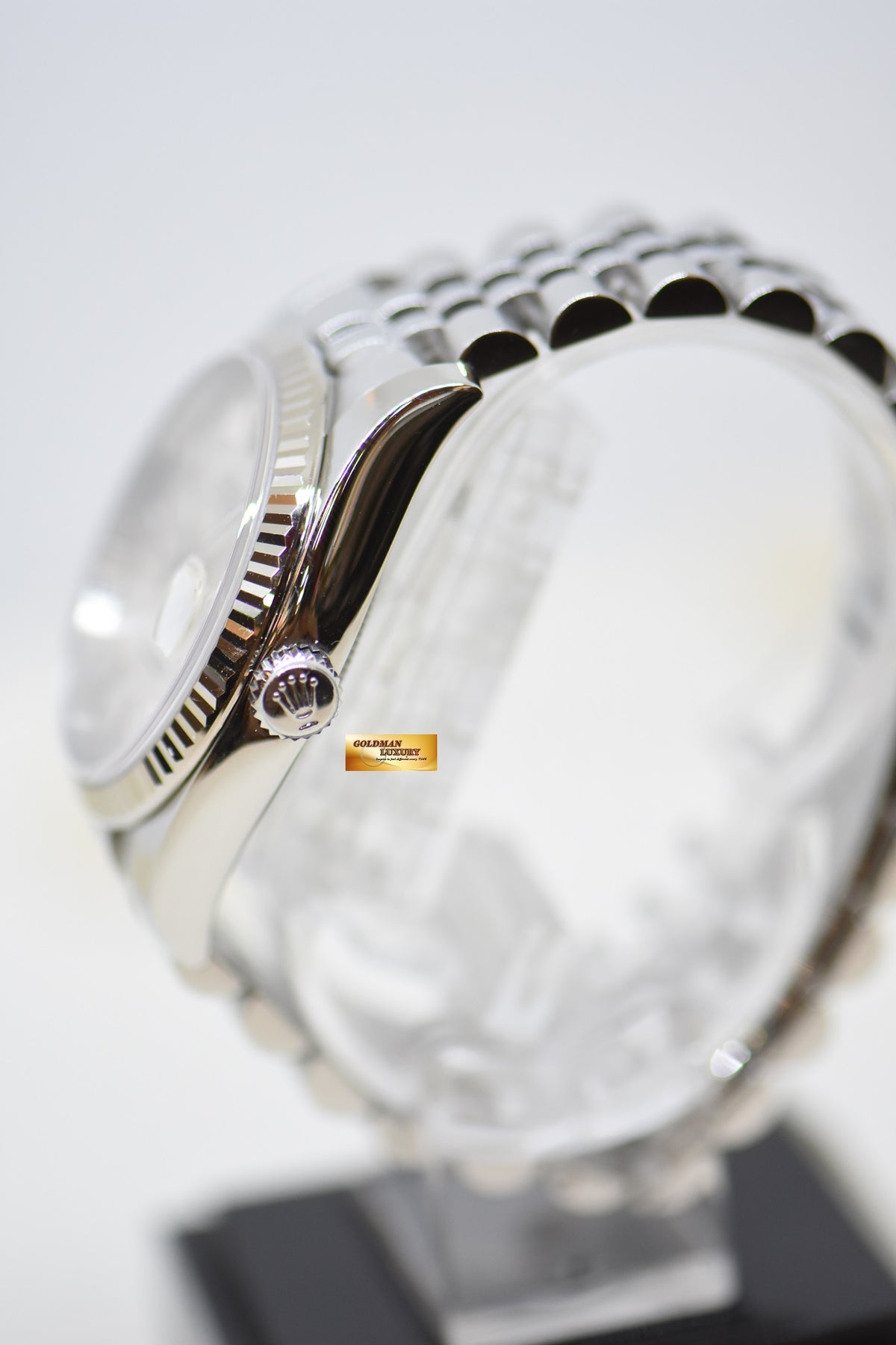 [SOLD] ROLEX OYSTER DATEJUST 36mm STEEL IN JUBILEE BRACELET SILVER DIAL 116234 (MINT)