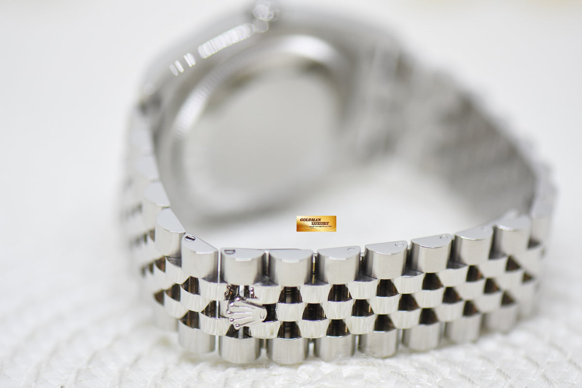 [SOLD] ROLEX OYSTER DATEJUST 36mm STEEL IN JUBILEE BRACELET SILVER DIAL 116234 (MINT)