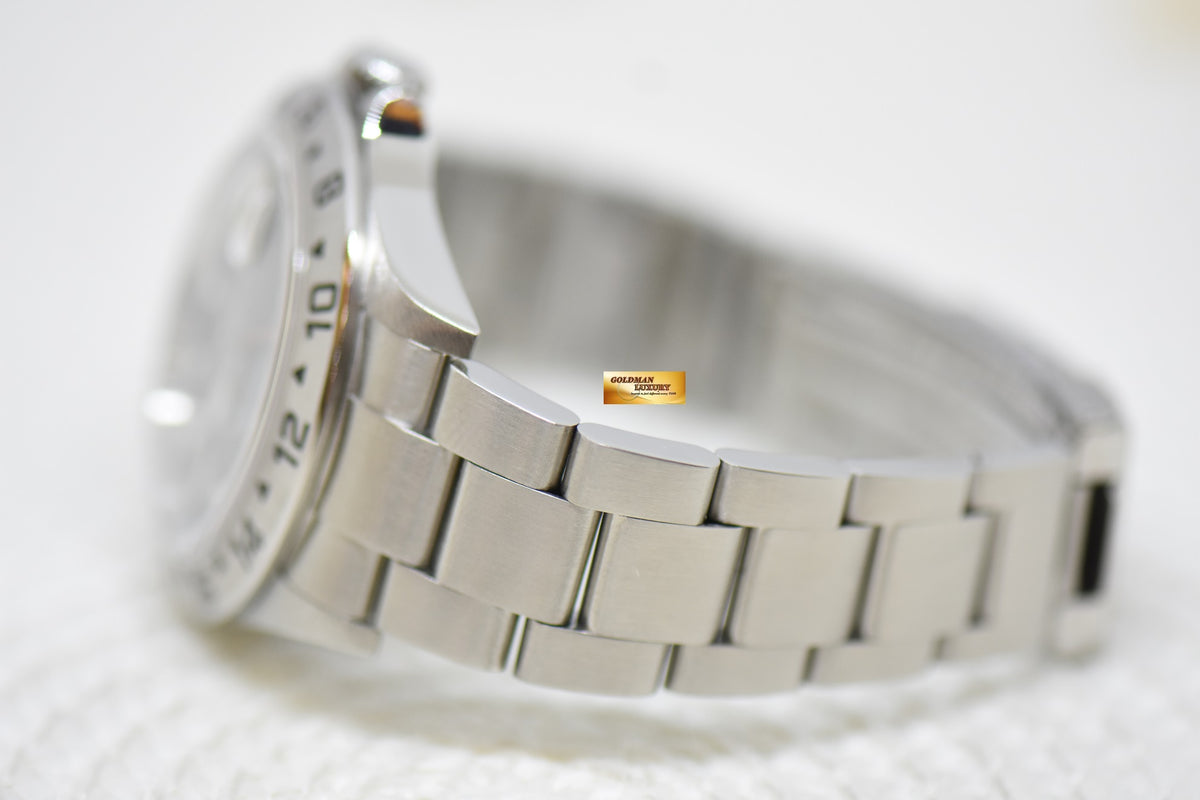 [SOLD] ROLEX OYSTER EXPLORER II 40mm STEEL BLACK DIAL CALIBRE 3185 16570 (NO PINHOLE-SEL) (MINT)