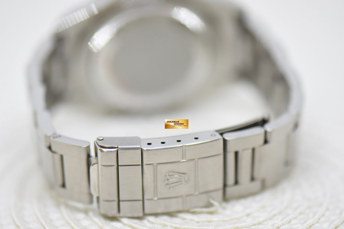 [SOLD] ROLEX OYSTER EXPLORER II 40mm STEEL BLACK DIAL CALIBRE 3185 16570 (NO PINHOLE-SEL) (MINT)