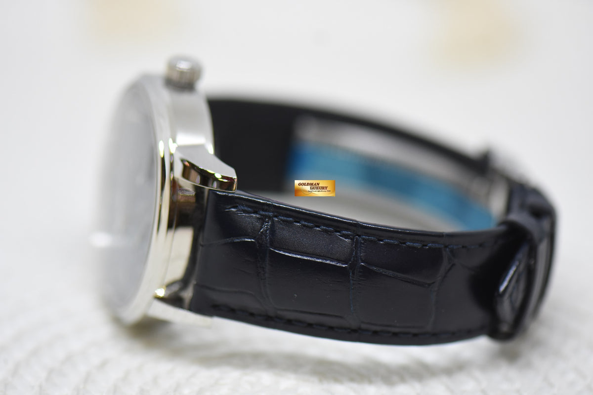 [SOLD] GLASHUTTE ORIGINAL PANORESERVE BIG DATE STEEL BLUE 40mm MANUAL WINDING (LNIB)