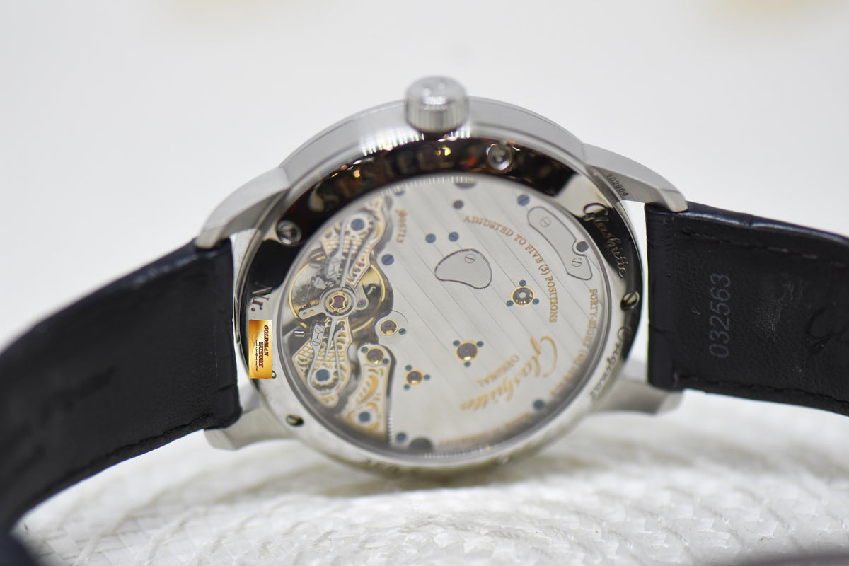 [SOLD] GLASHUTTE ORIGINAL PANORESERVE BIG DATE STEEL BLUE 40mm MANUAL WINDING (LNIB)