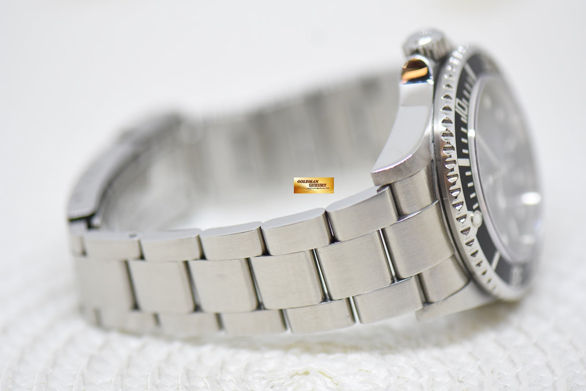 [SOLD] ROLEX OYSTER SEA DWELLER 40mm STEEL BRACELET BLACK DIAL 16600 (NO-PINHOLE-SEL) (MINT)