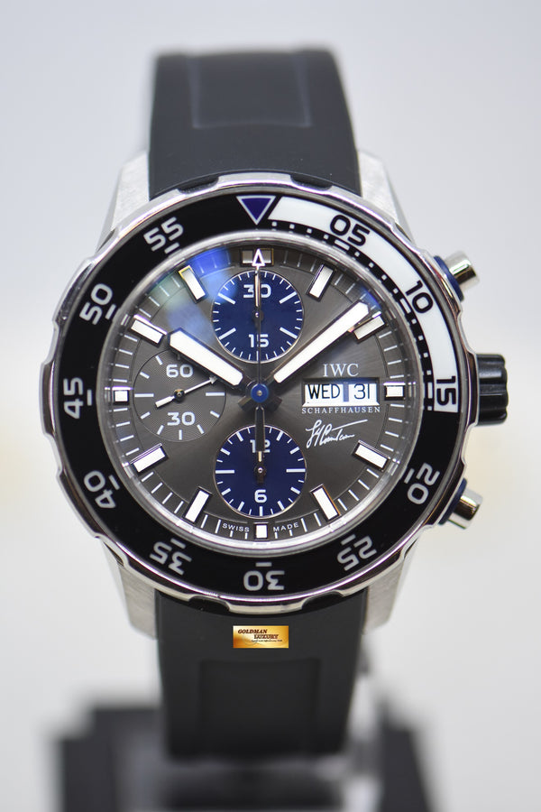 IWC AQUATIMER CHRONOGRAPH 45mm JACQUES-YVES COSTEAU LIMITED EDITION AUTOMATIC IW376706 (MINT)