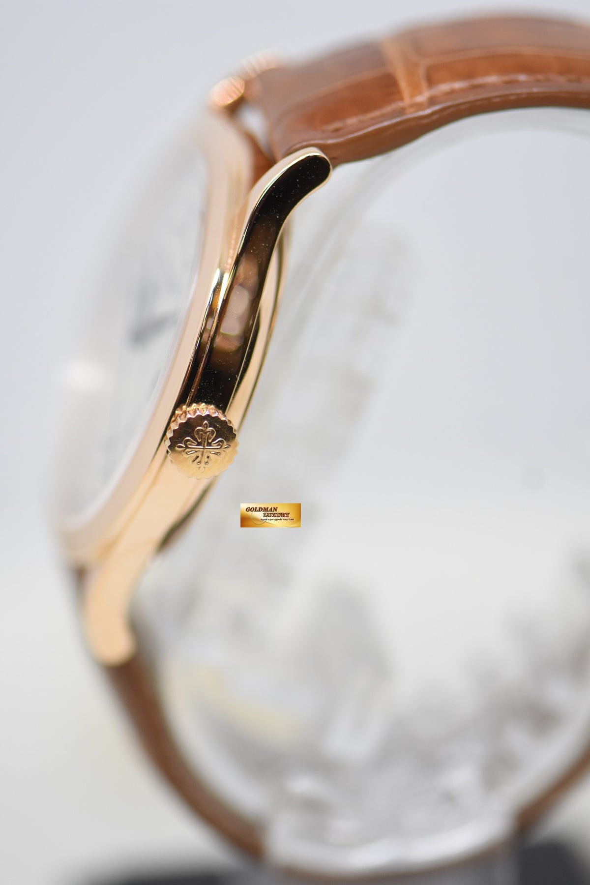 [SOLD] PATEK PHILIPPE CALATRAVA 38mm ROSE GOLD SECTOR DIAL AUTOMATIC 5296R (MINT)