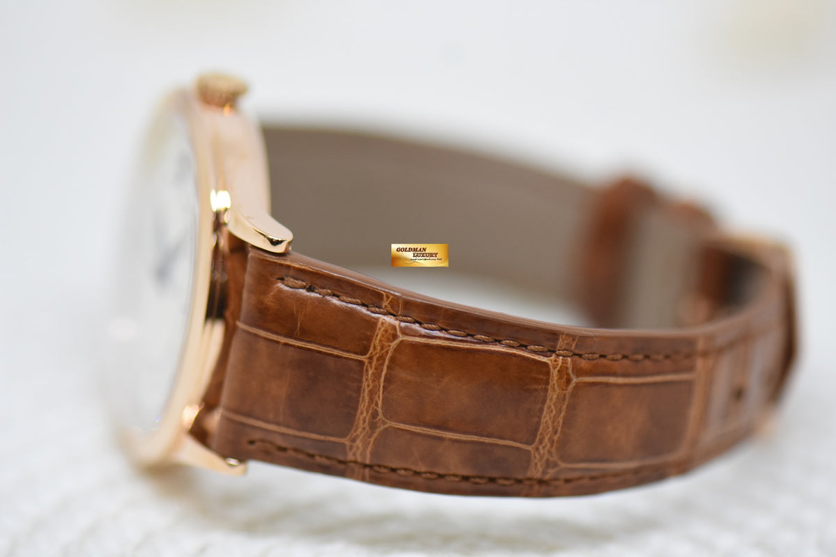 [SOLD] PATEK PHILIPPE CALATRAVA 38mm ROSE GOLD SECTOR DIAL AUTOMATIC 5296R (MINT)