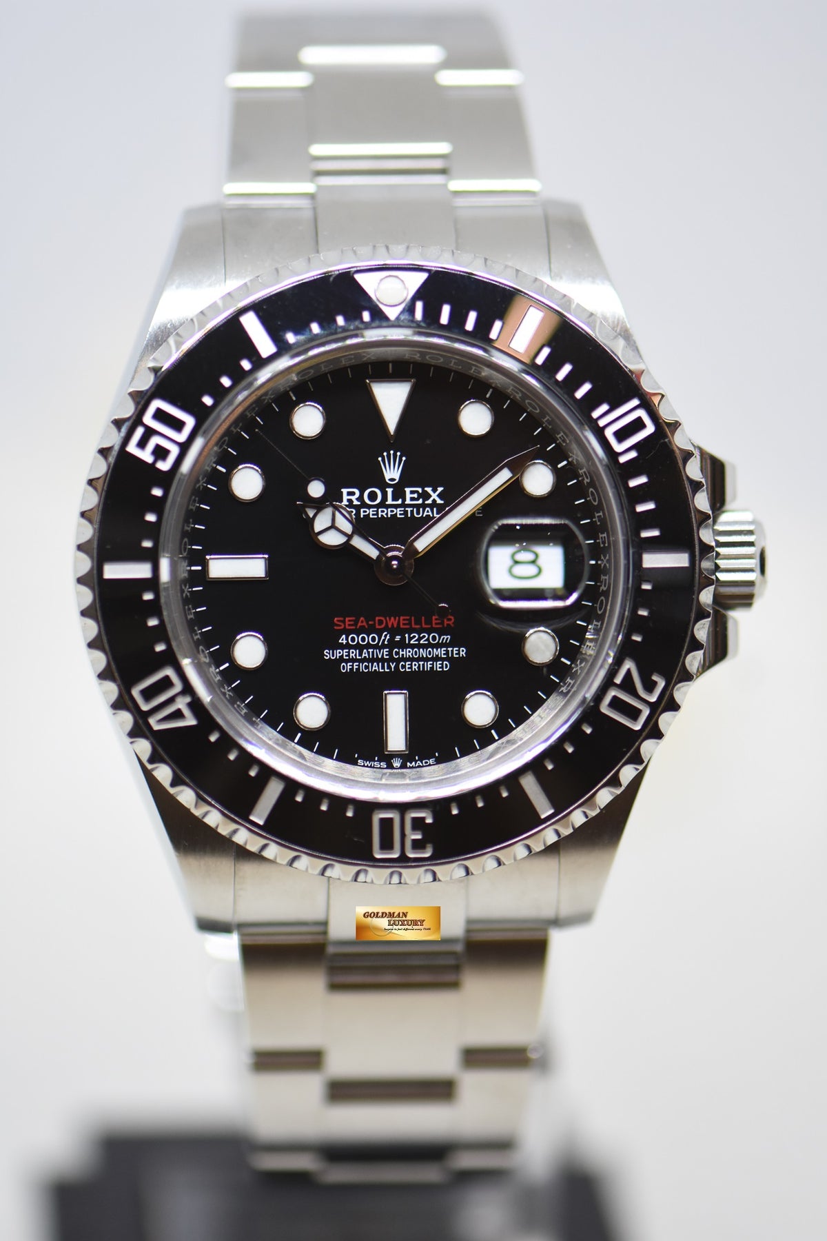 [SOLD] ROLEX OYSTER PERPETUAL RED SEA-DWELLER 43mm MARK II DIAL STEEL IN BRACELET 126600 (MINT)