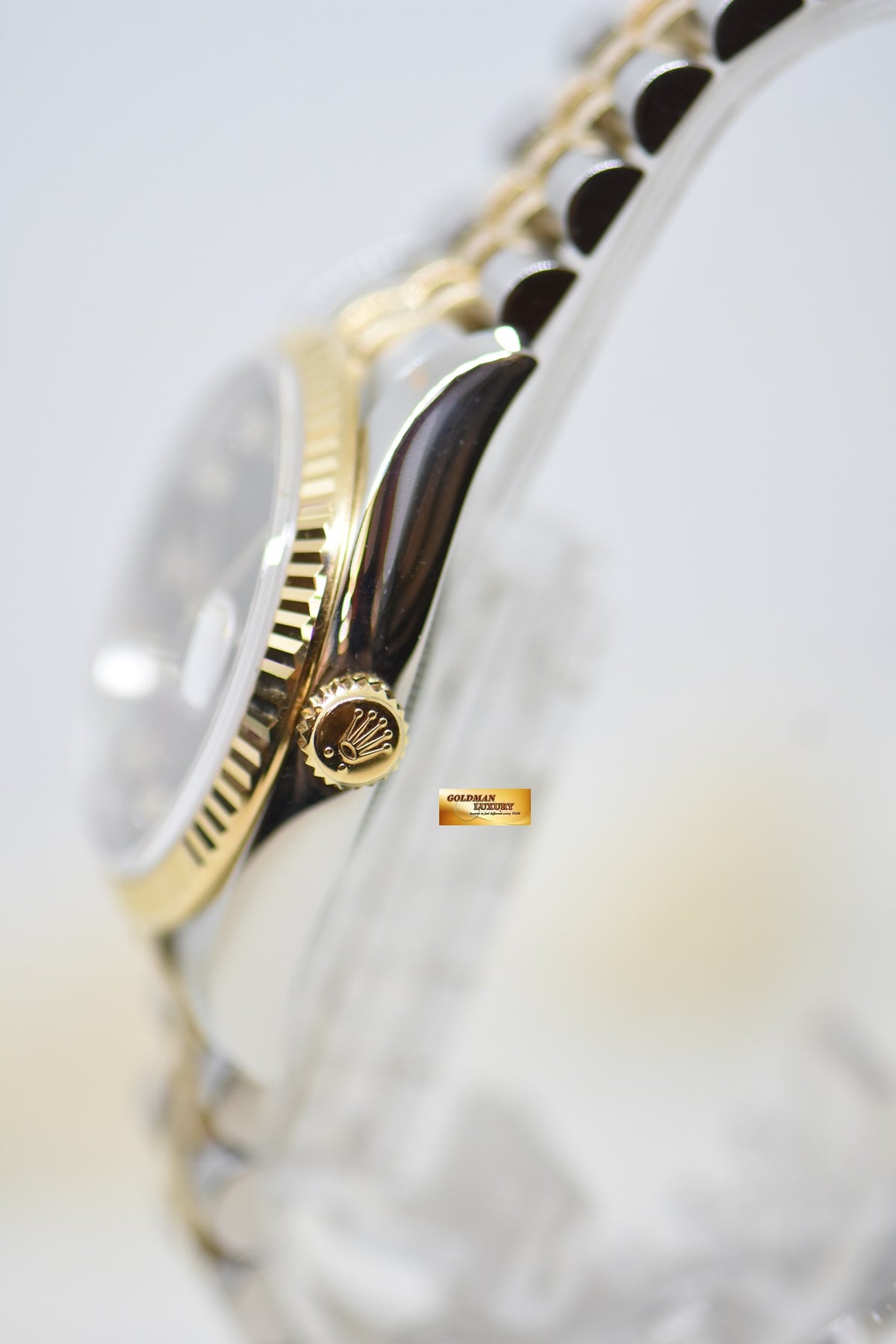 [SOLD] ROLEX OYSTER DATEJUST 36mm HALF-GOLD IN JUBILEE BRACELET DARK TAHITIAN MOP DIAMOND DIAL 116233 (MINT)