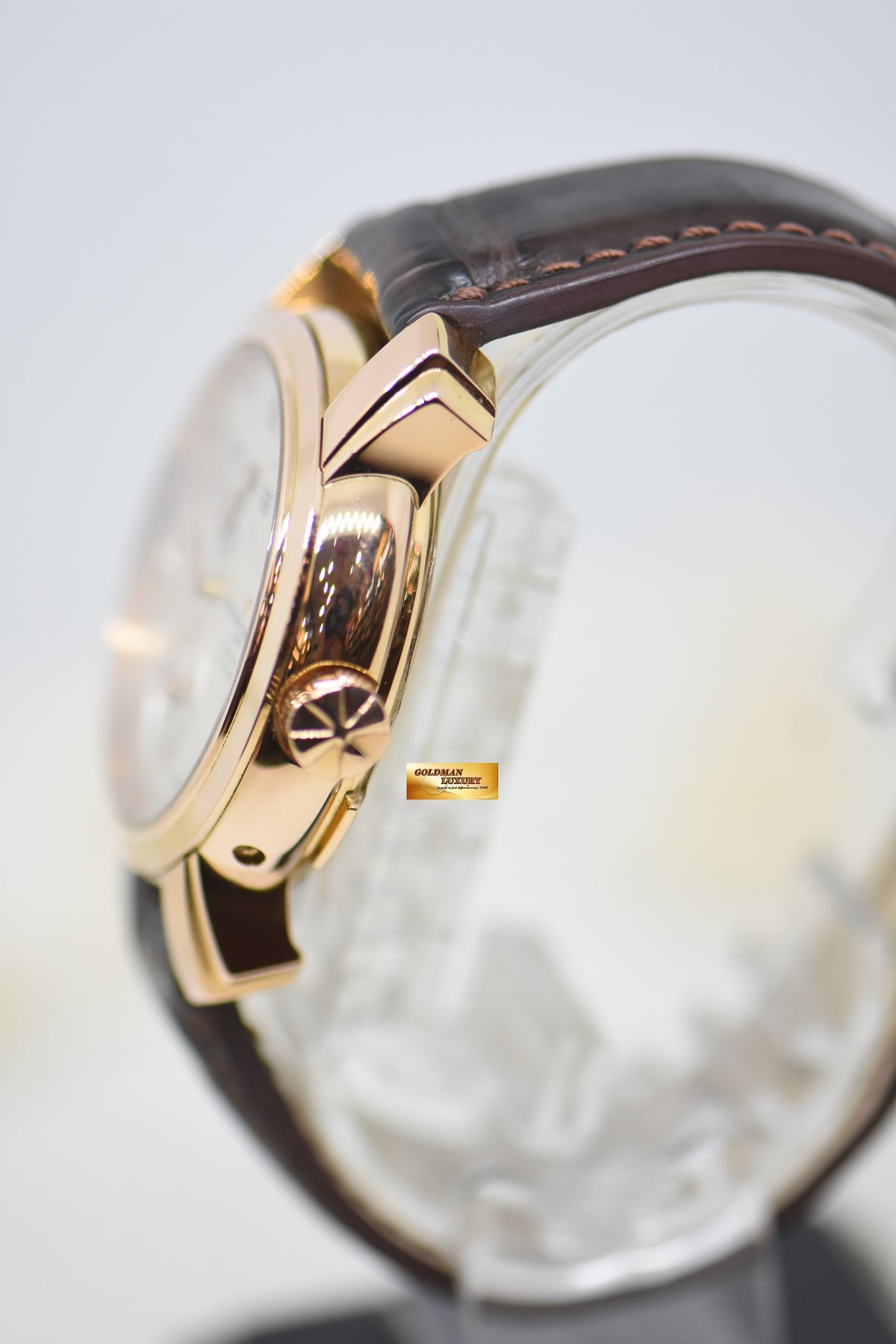 [SOLD] VACHERON CONSTANTIN MALTE 39mm REGULATEUR DUAL TIME ROSE GOLD IN LEATHER STRAP AUTOMATIC 42005/2 (MINT)