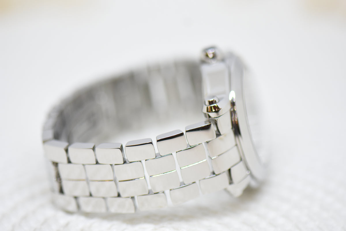 [SOLD] CHOPARD HAPPY SPORT 36mm 7-DIAMONDS STEEL IN BRACELET QUARTZ 27/8475 (MINT)