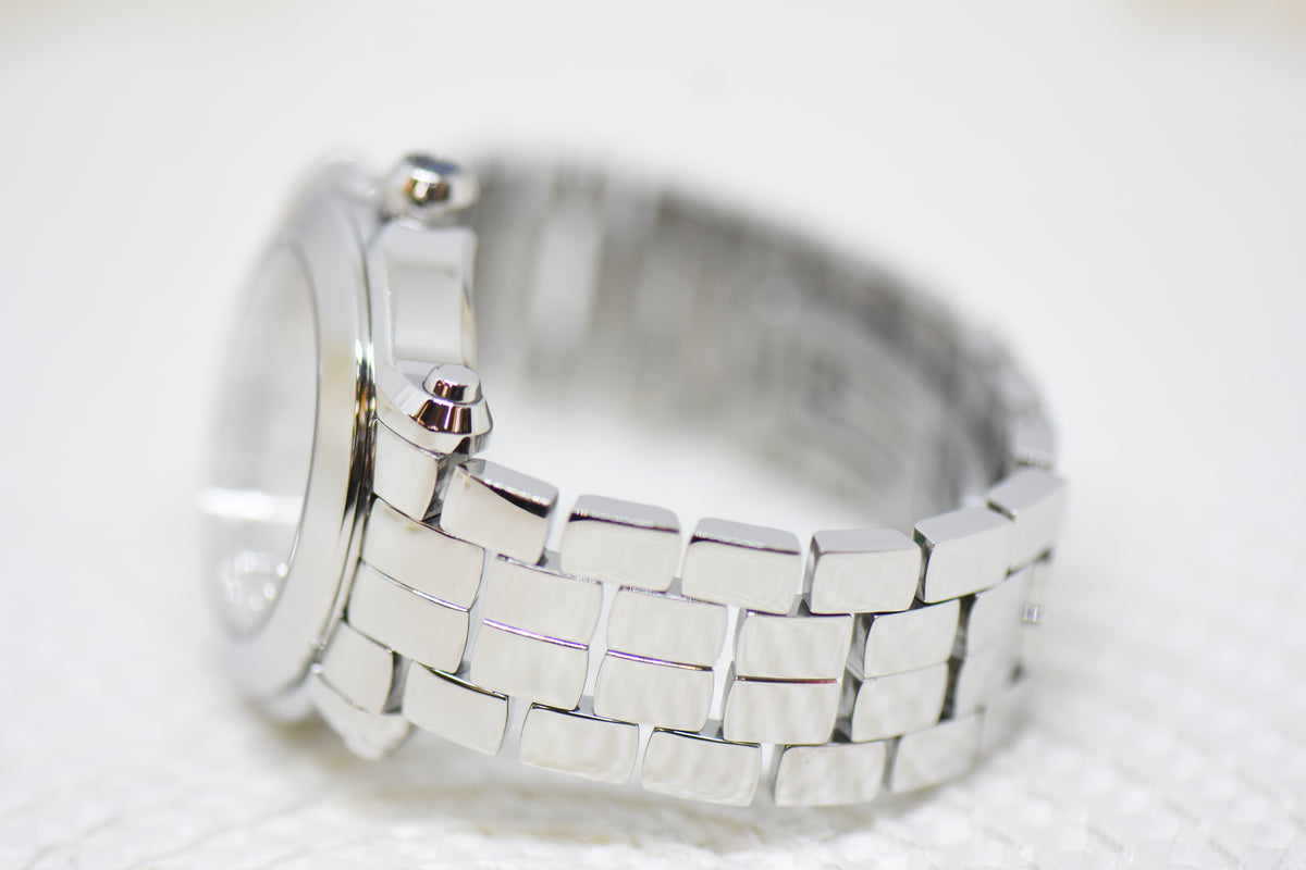 [SOLD] CHOPARD HAPPY SPORT 36mm 7-DIAMONDS STEEL IN BRACELET QUARTZ 27/8475 (MINT)