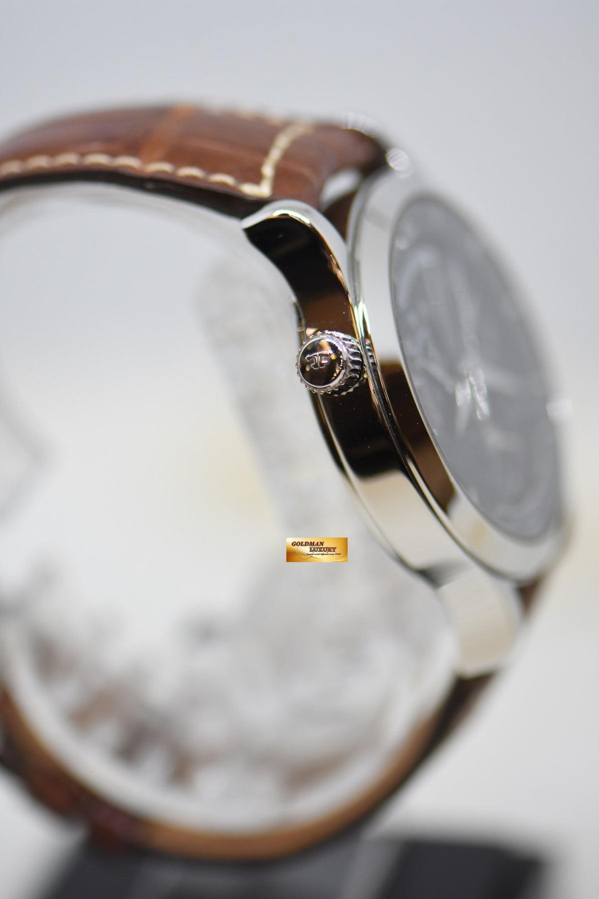 [SOLD] JLC MASTER GEOGRAPHIC 38mm RESERVE De MARCHE GMT STEEL AUTOMATIC 142.8.92.S (MINT)