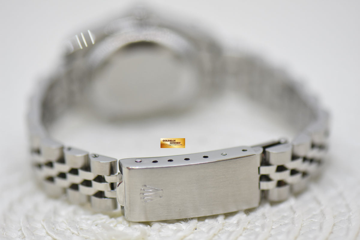 [SOLD] ROLEX OYSTER DATEJUST 26mm STEEL IN JUBILEE BRACELET BLUE-HUE DIAMOND DIAL 69174 (MINT)