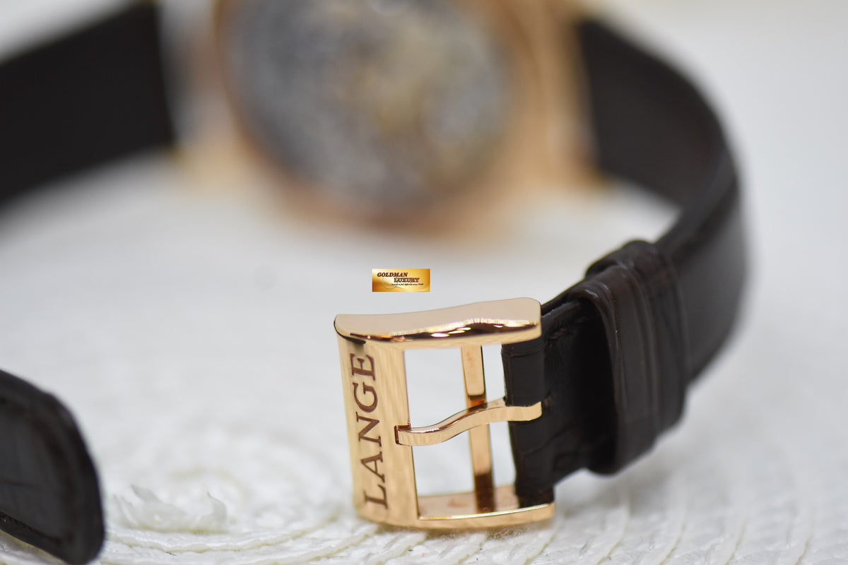 [SOLD] A.LANGE & SOHNE 1815 FLYBACK CHRONOGRAPH ROSE GOLD MANUAL WINDING 414.032 (MINT-UNPOLISHED)