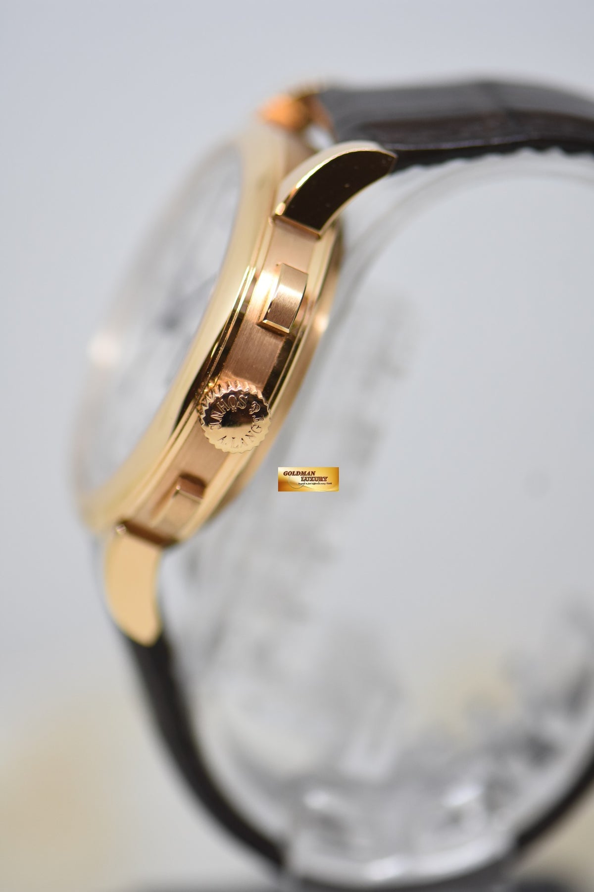 [SOLD] A.LANGE & SOHNE 1815 FLYBACK CHRONOGRAPH ROSE GOLD MANUAL WINDING 414.032 (MINT-UNPOLISHED)