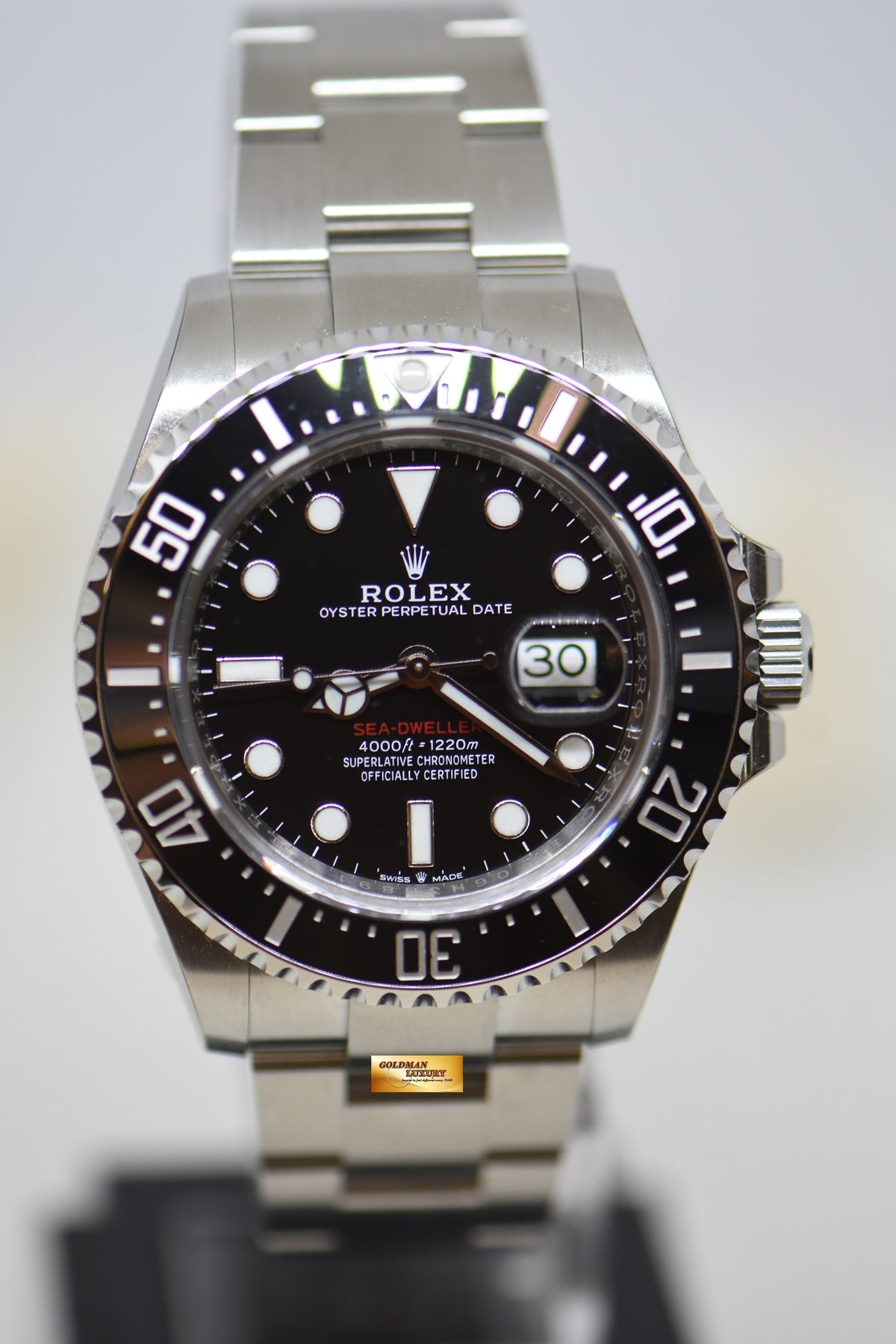 [SOLD] ROLEX OYSTER PERPETUAL RED SEA-DWELLER 43mm MARK II DIAL STEEL IN BRACELET 126600 (NEW-UNWORN-FULL STICKERS)