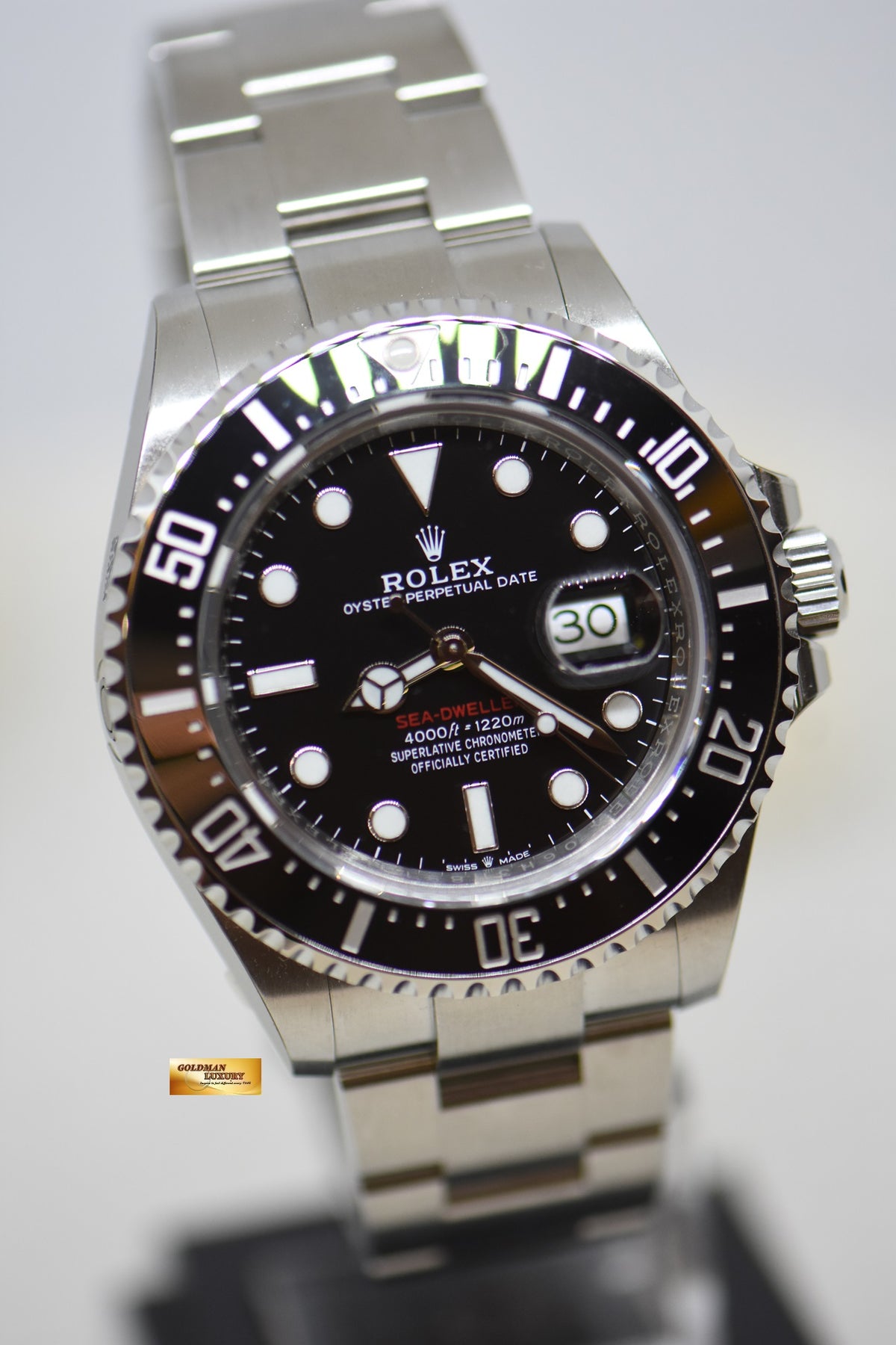 [SOLD] ROLEX OYSTER PERPETUAL RED SEA-DWELLER 43mm MARK II DIAL STEEL IN BRACELET 126600 (NEW-UNWORN-FULL STICKERS)