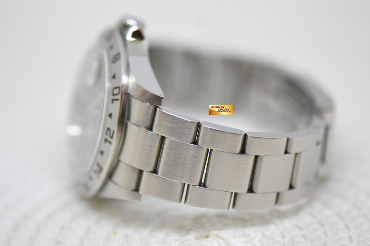 [SOLD] ROLEX OYSTER EXPLORER II 40mm STEEL BLACK DIAL CALIBRE 3185 16570 (NO PINHOLE-SEL) (CHAPTERING) (MINT)