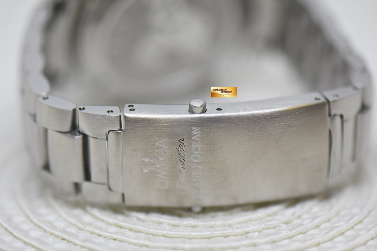 [SOLD] OMEGA SEAMASTER PLANET OCEAN 42mm STEEL ORANGE BLACK AUTOMATIC 2209.5000 (MINT)