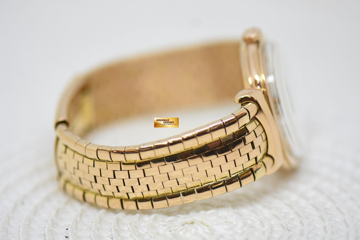 [SOLD] OMEGA CONSTELLATION GRAND LUXE 35mm YELLOW GOLD IN BRICK BRACELET OT2930 (VINTAGE-MINT)