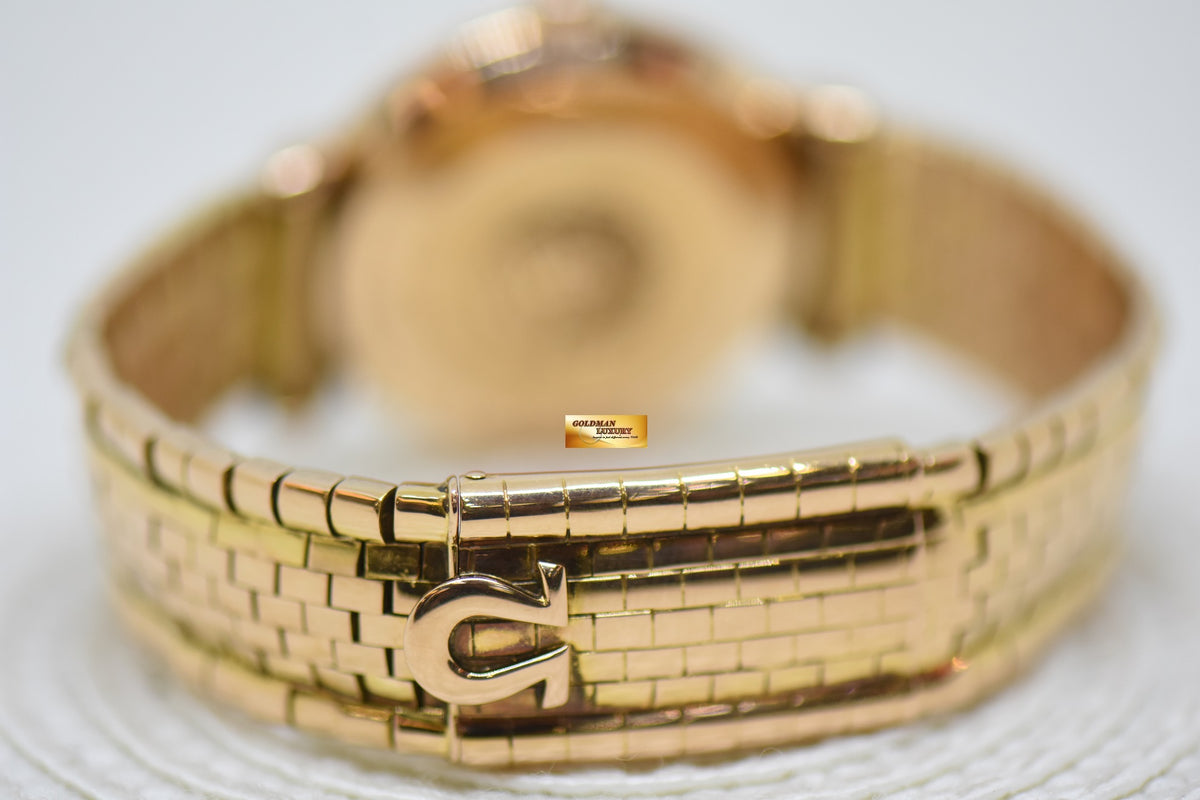 [SOLD] OMEGA CONSTELLATION GRAND LUXE 35mm YELLOW GOLD IN BRICK BRACELET OT2930 (VINTAGE-MINT)