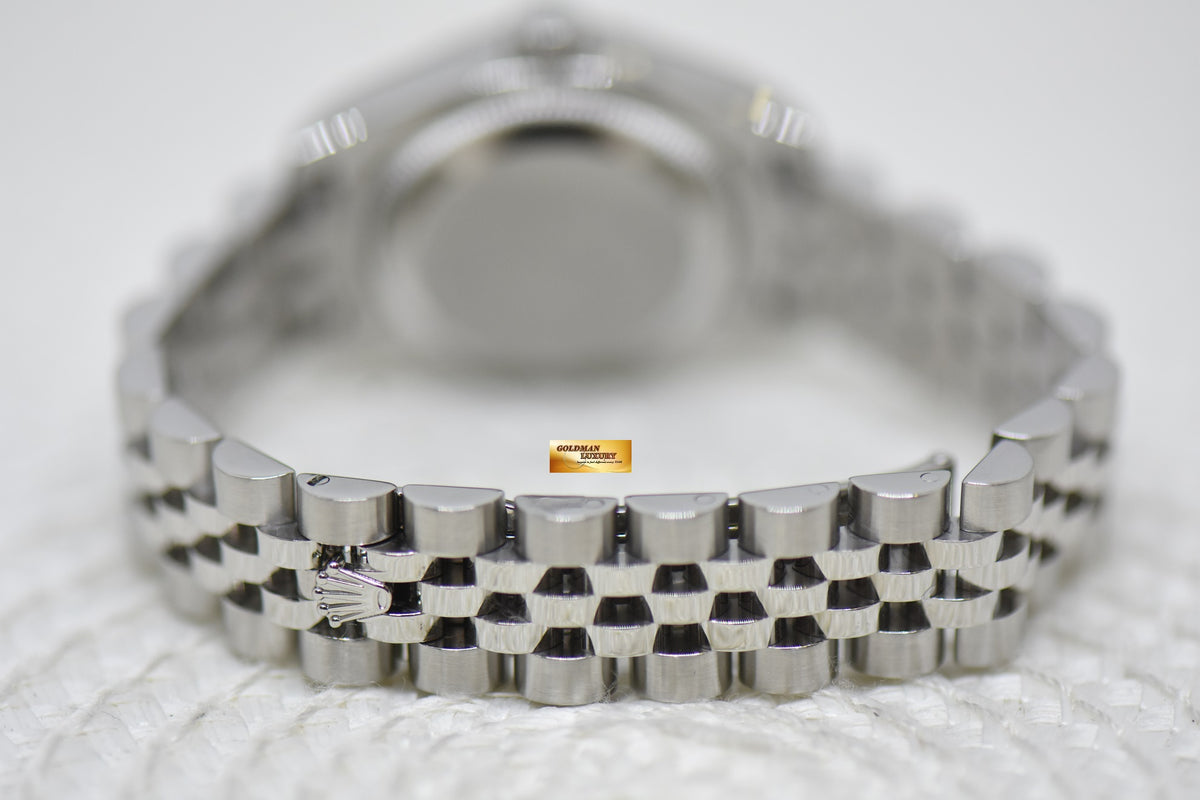 [SOLD] ROLEX OYSTER DATEJUST 26mm STEEL IN JUBILEE BRACELET PINK ROMAN DIAL 179174 (MINT)