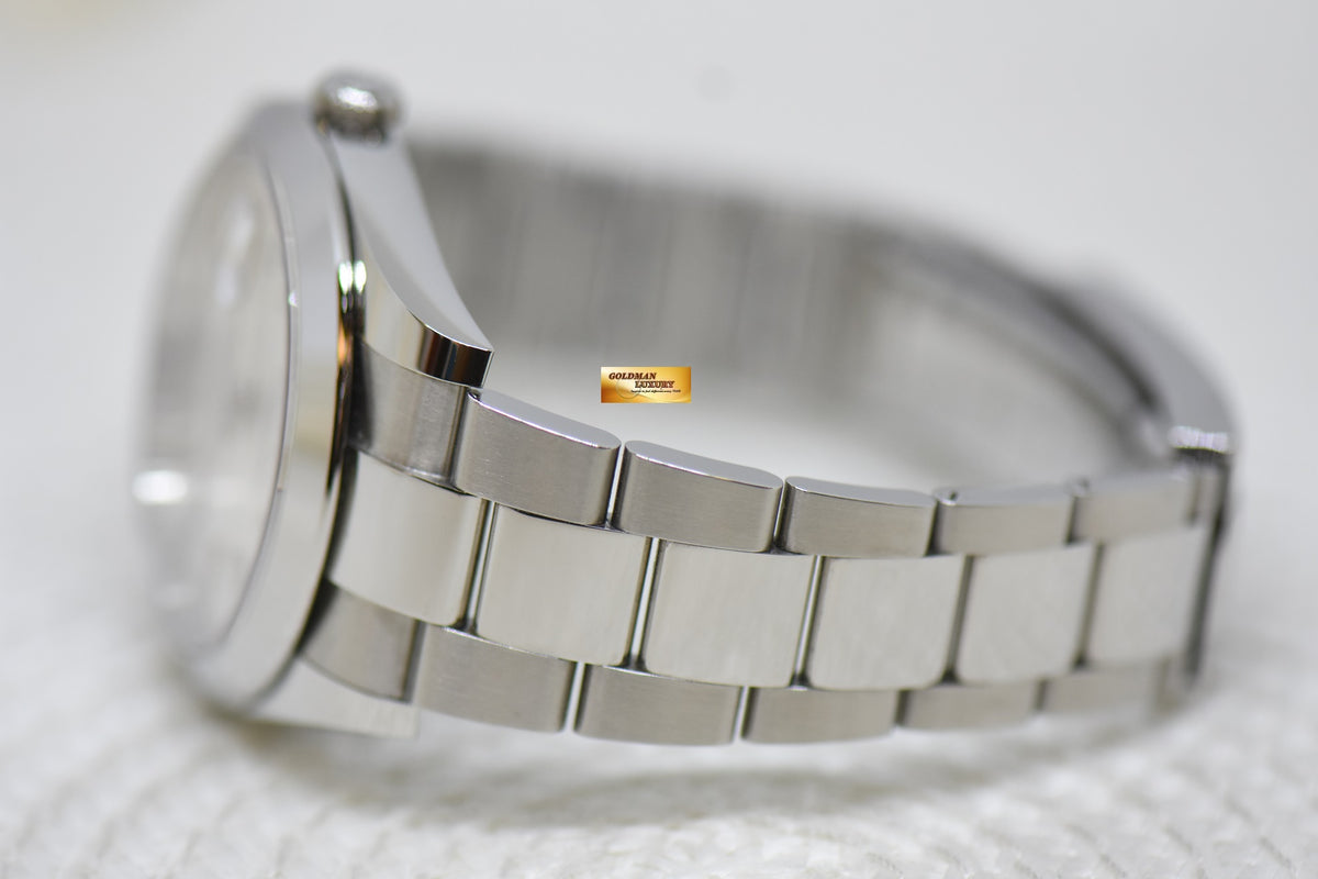 [SOLD] ROLEX OYSTER PERPETUAL DATEJUST 41mm SILVER DIAL STEEL IN OYSTER BRACELET 126300 (NEW-UNWORN)