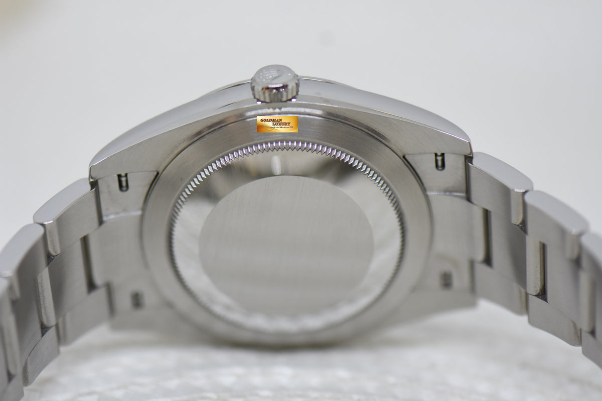 [SOLD] ROLEX OYSTER PERPETUAL DATEJUST 41mm SILVER DIAL STEEL IN OYSTER BRACELET 126300 (NEW-UNWORN)