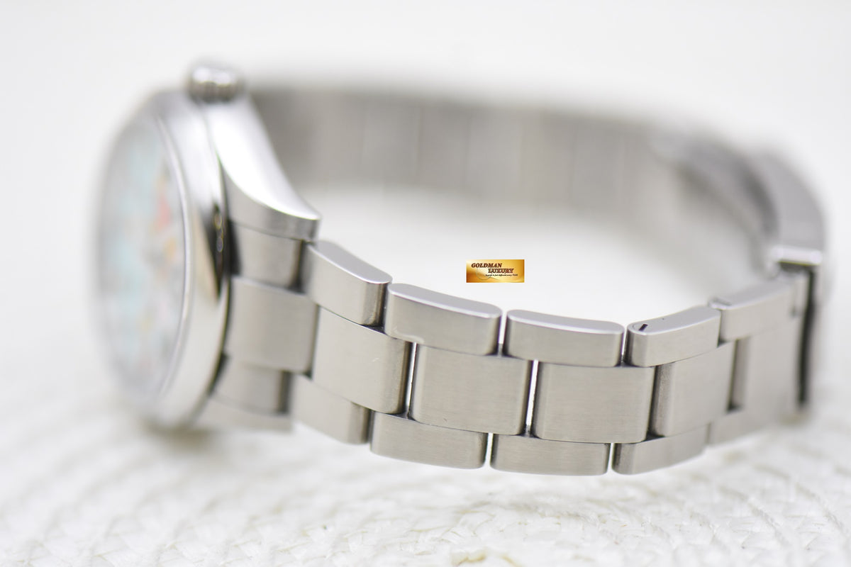[SOLD] ROLEX OYSTER PERPETUAL 31mm STEEL IN OYSTER BRACELET CELEBRATION DIAL 277200 (LNIB)