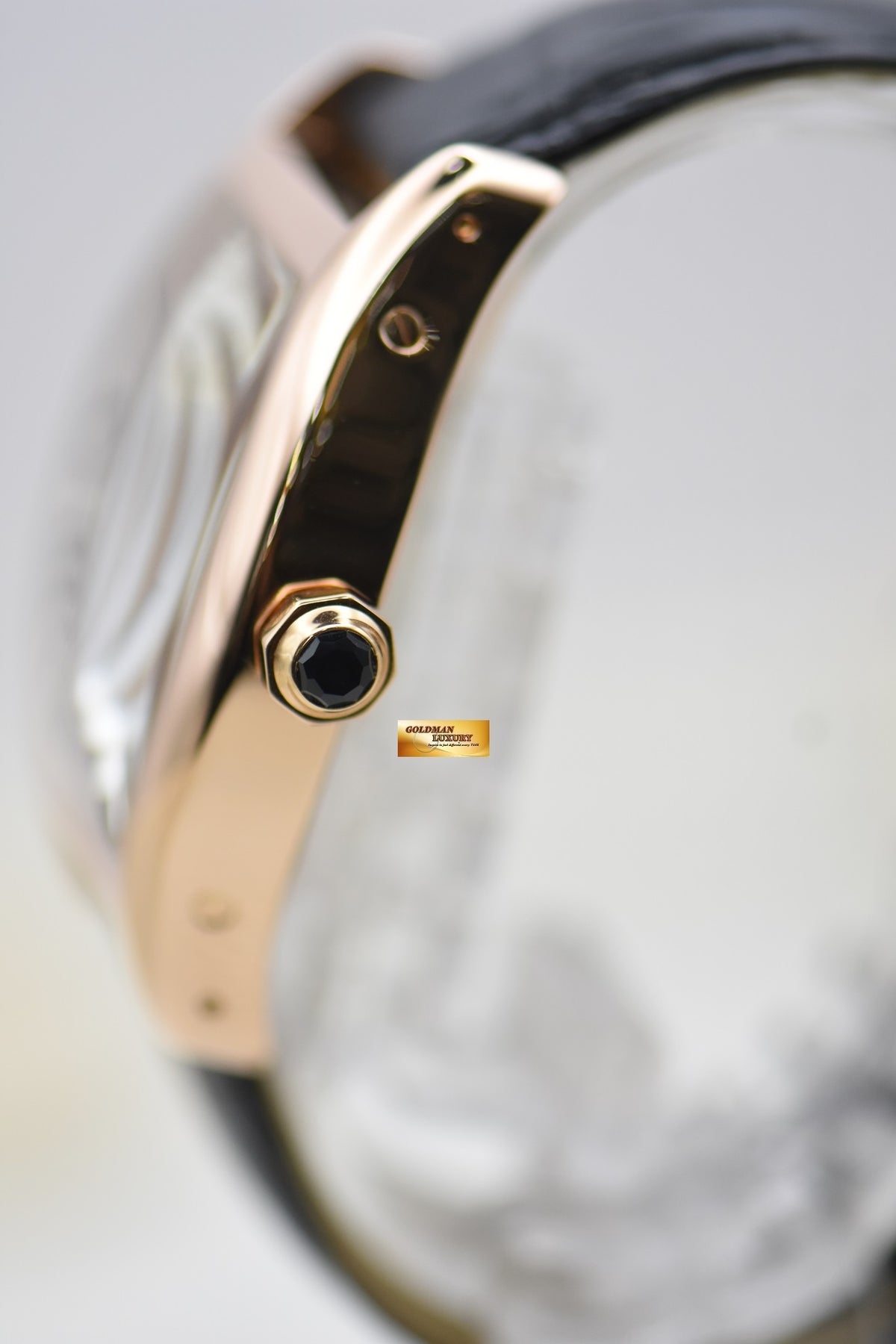 [SOLD] CARTIER PARIS CPCP TORTUE XL MEN’S 18K ROSE GOLD MANUAL WINDING 2763 (MINT)