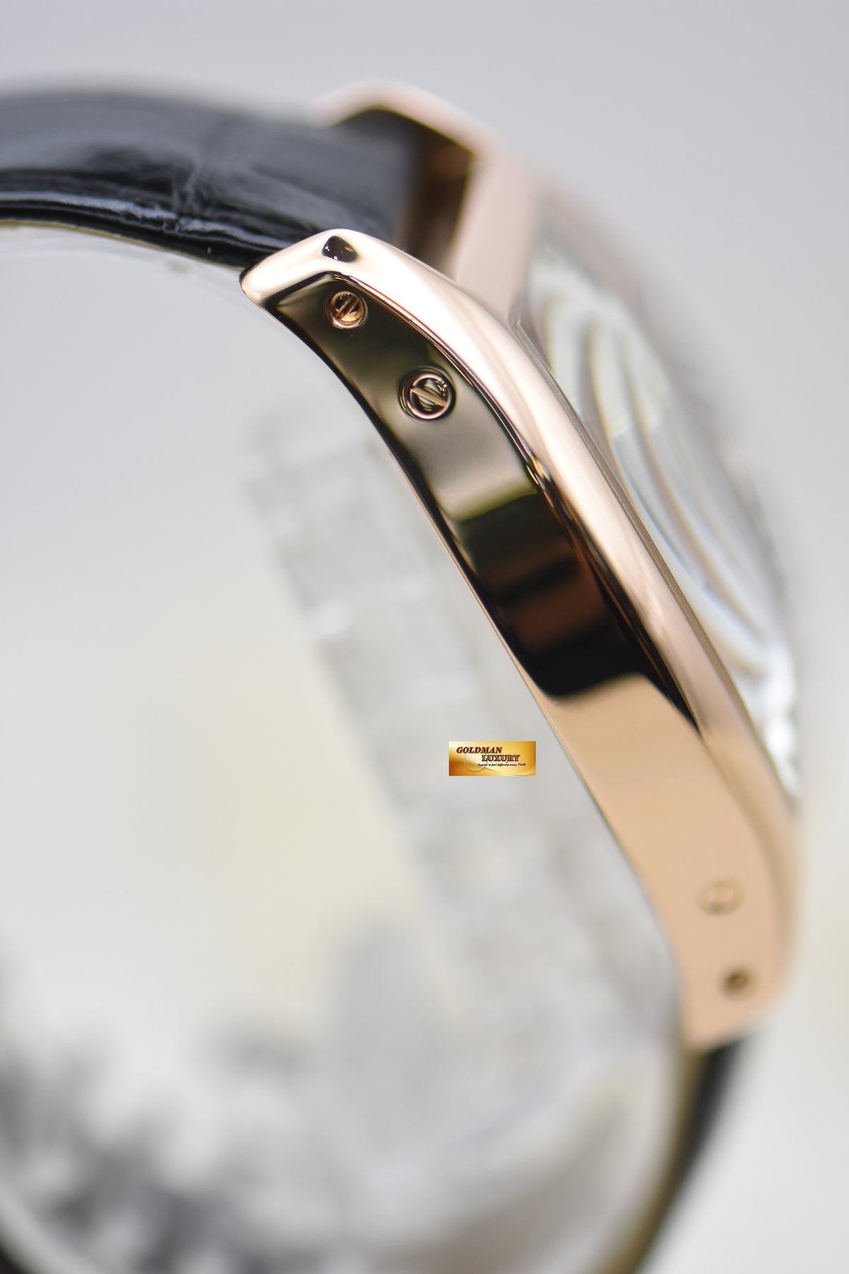 [SOLD] CARTIER PARIS CPCP TORTUE XL MEN’S 18K ROSE GOLD MANUAL WINDING 2763 (MINT)