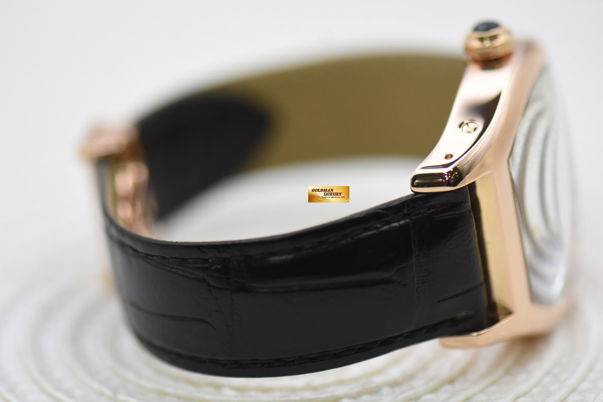 [SOLD] CARTIER PARIS CPCP TORTUE XL MEN’S 18K ROSE GOLD MANUAL WINDING 2763 (MINT)