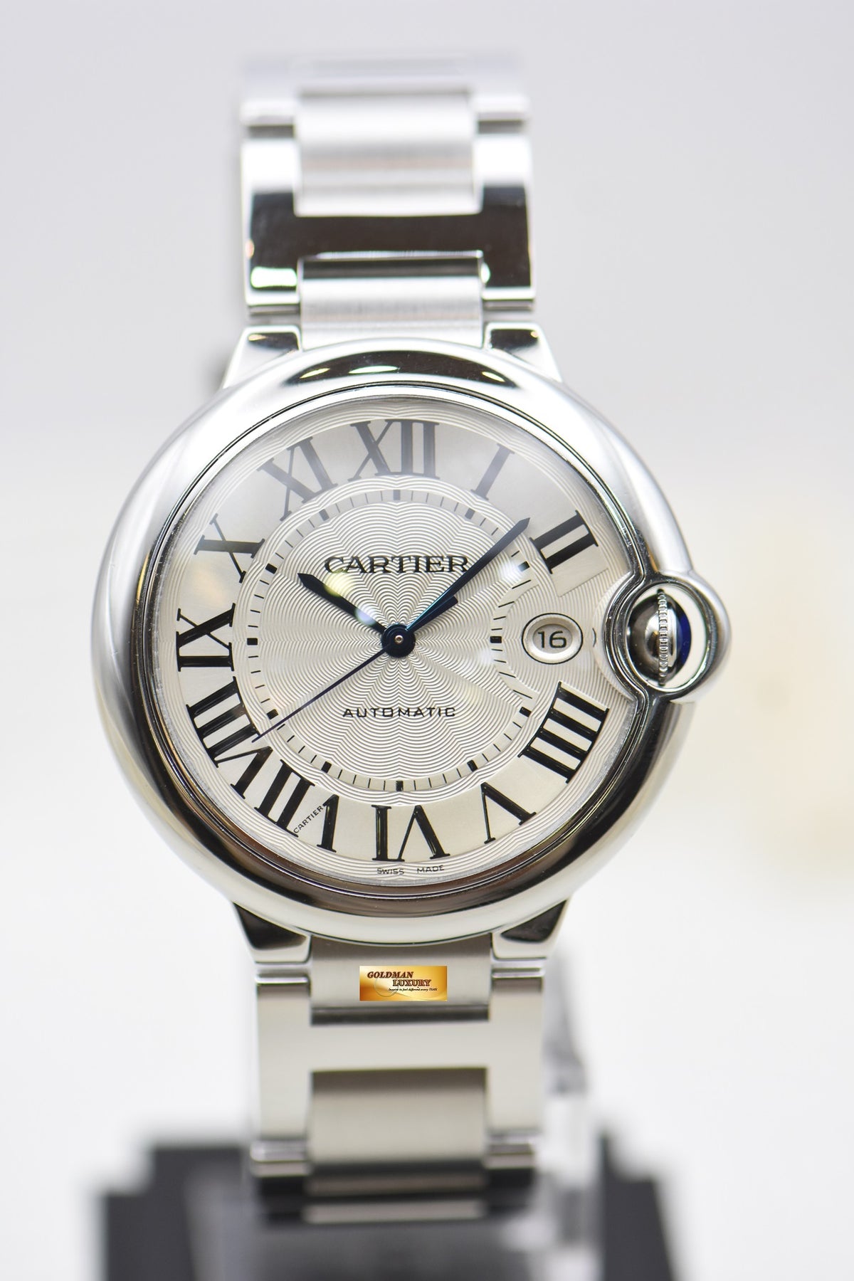 [SOLD] CARTIER BALLON BLEU LARGE 42mm STEEL IN BRACELET AUTOMATIC W69012Z4 (MINT)