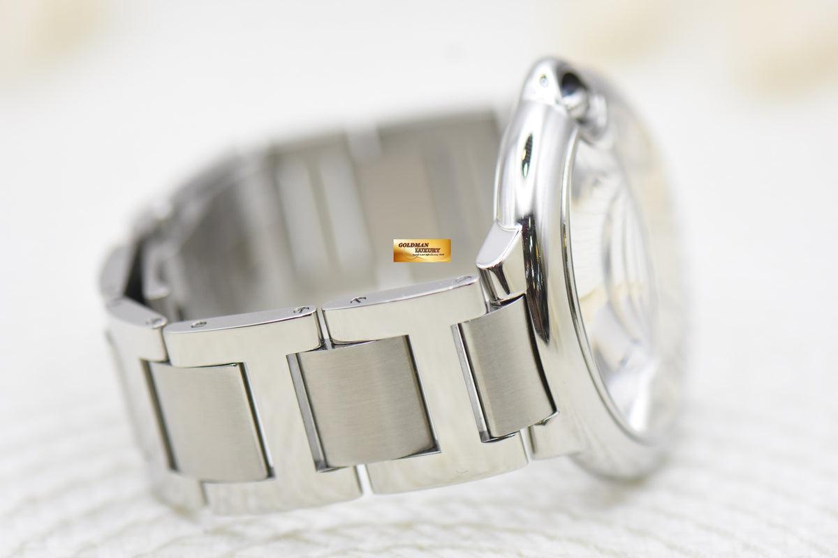 [SOLD] CARTIER BALLON BLEU LARGE 42mm STEEL IN BRACELET AUTOMATIC W69012Z4 (MINT)