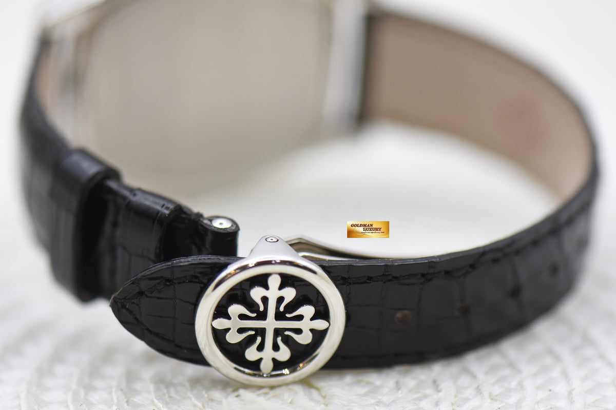 [SOLD] PATEK PHILIPPE TONNEAU-SHAPED PLATINUM 35mm PERPETUAL CALENDAR with MOONPHASE AUTOMATIC 5040P (RARE-LNIB)