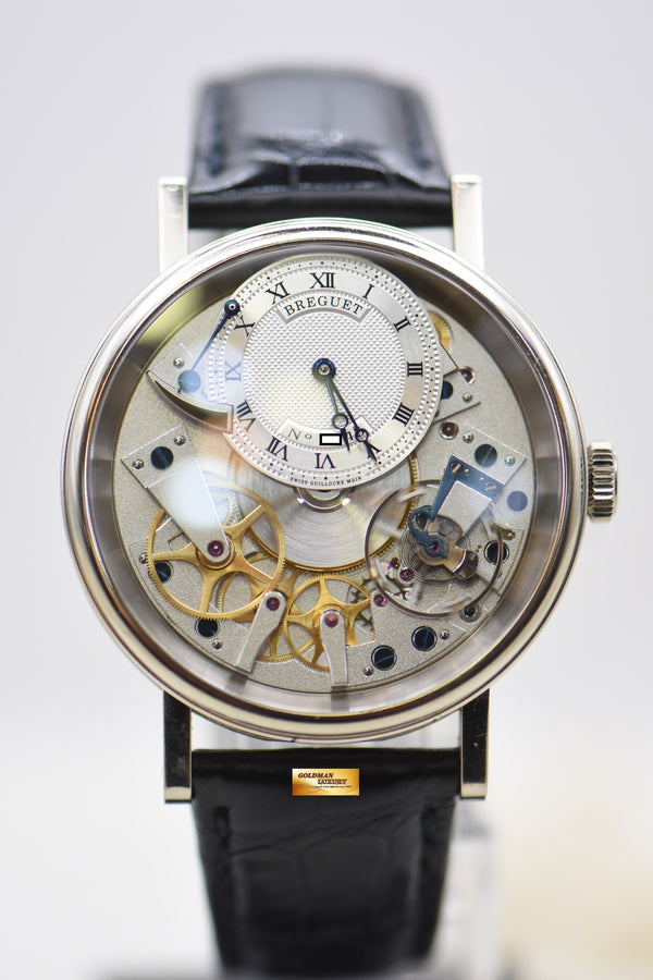 [SOLD] BREGUET TRADITION 40mm 18K WHITE GOLD MANUAL WINDING 7057BB (MINT)