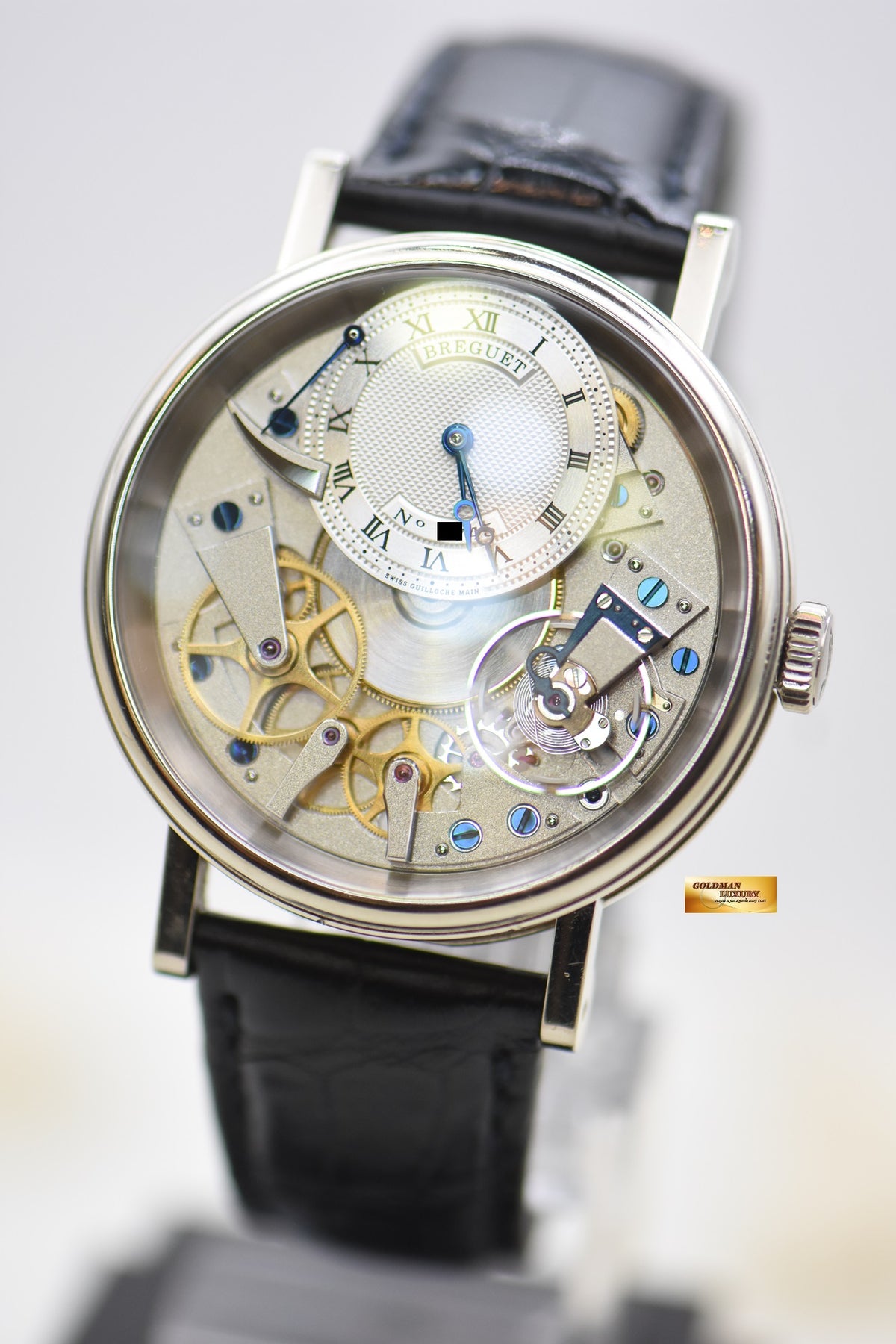 [SOLD] BREGUET TRADITION 40mm 18K WHITE GOLD MANUAL WINDING 7057BB (MINT)