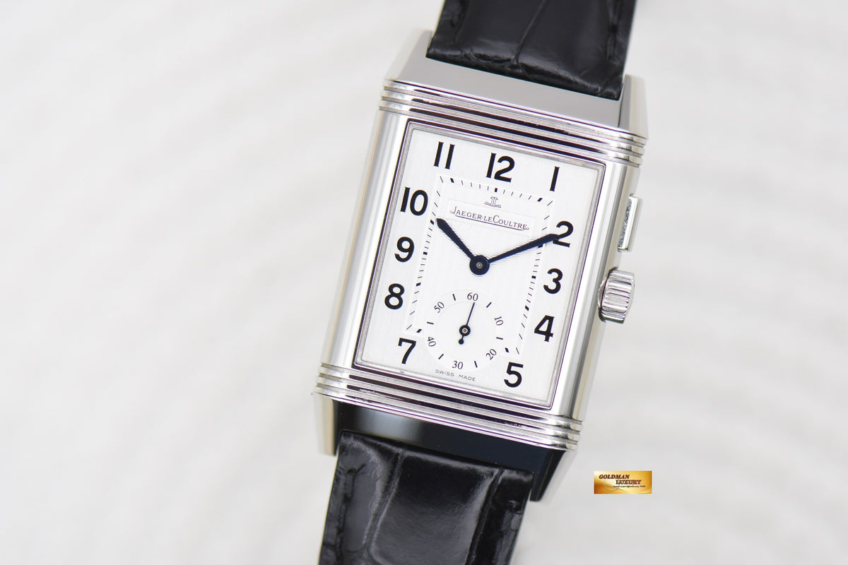 [SOLD] JLC REVERSO CLASSIC DUOFACE SMALL SECONDS MEN’S MANUAL WINDING Q2718411 (MINT)