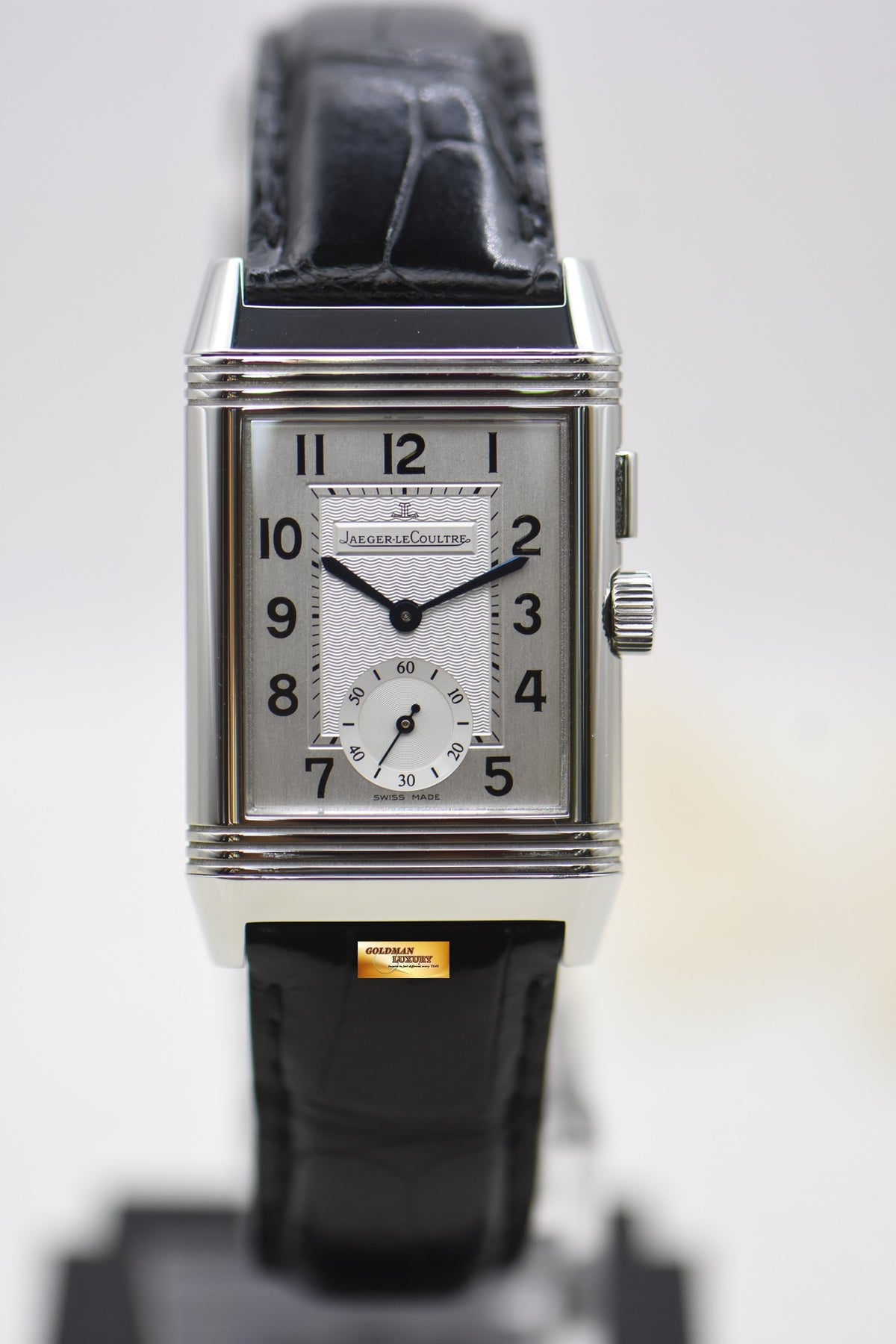 [SOLD] JLC REVERSO CLASSIC DUOFACE SMALL SECONDS MEN’S MANUAL WINDING Q2718411 (MINT)