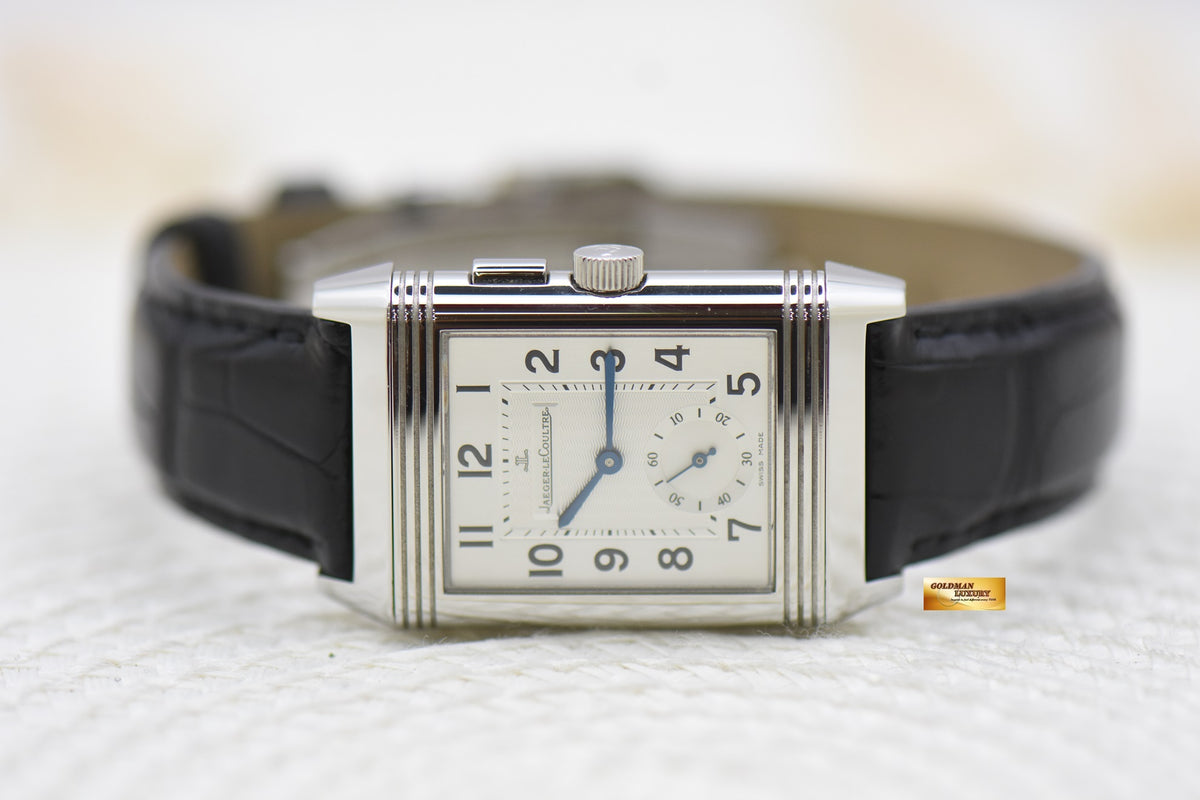 [SOLD] JLC REVERSO CLASSIC DUOFACE SMALL SECONDS MEN’S MANUAL WINDING Q2718411 (MINT)